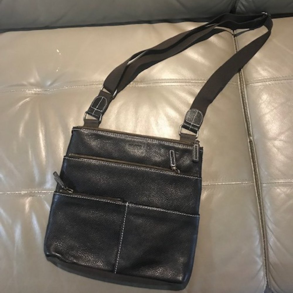 Roots Leather Bag